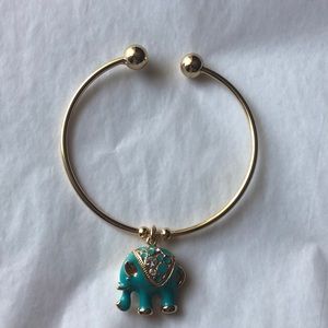 Boho Elephant Bangle